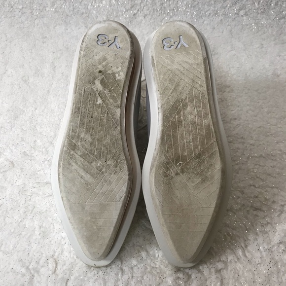 Adidas Y-3 TRINN White Sneakers, Sz US 6.5 / UK 5 - Picture 6 of 8